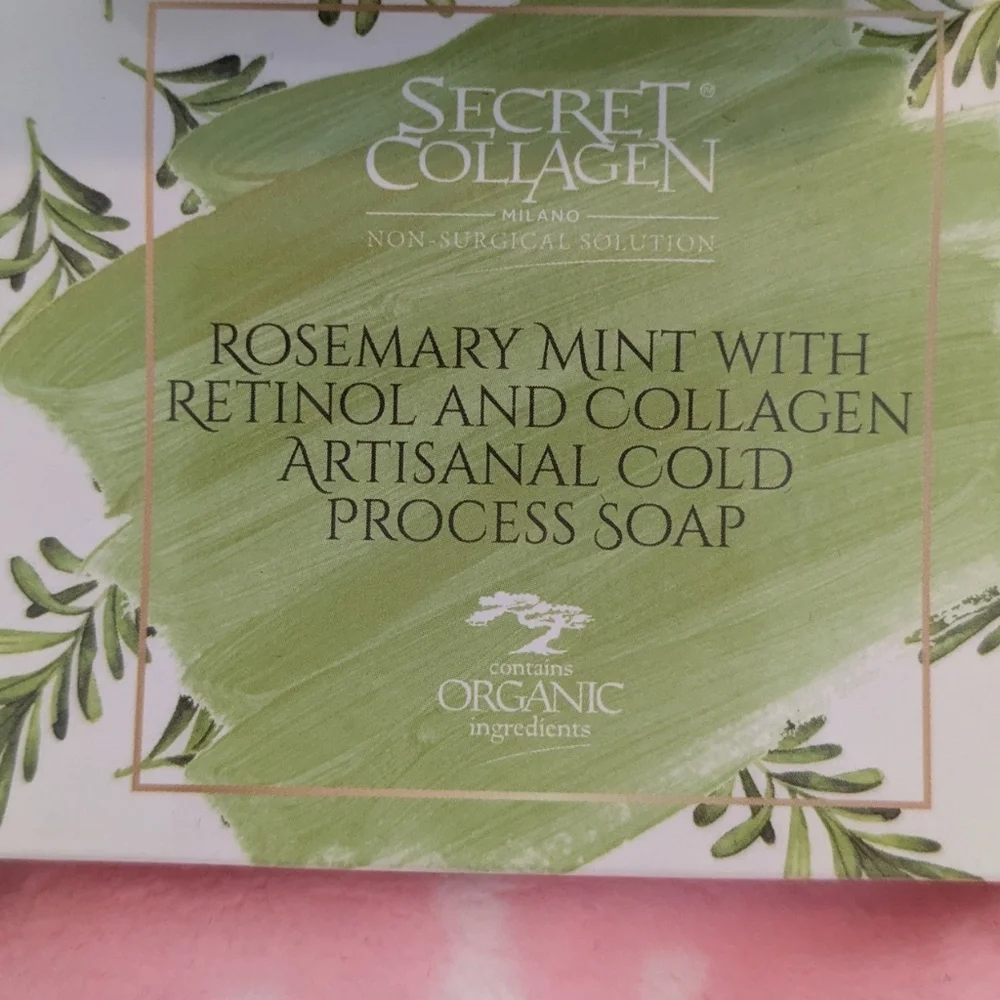 Multivitamin E, A & C Night Moisturizer And Rosemary Mint Soap Secret Collagen